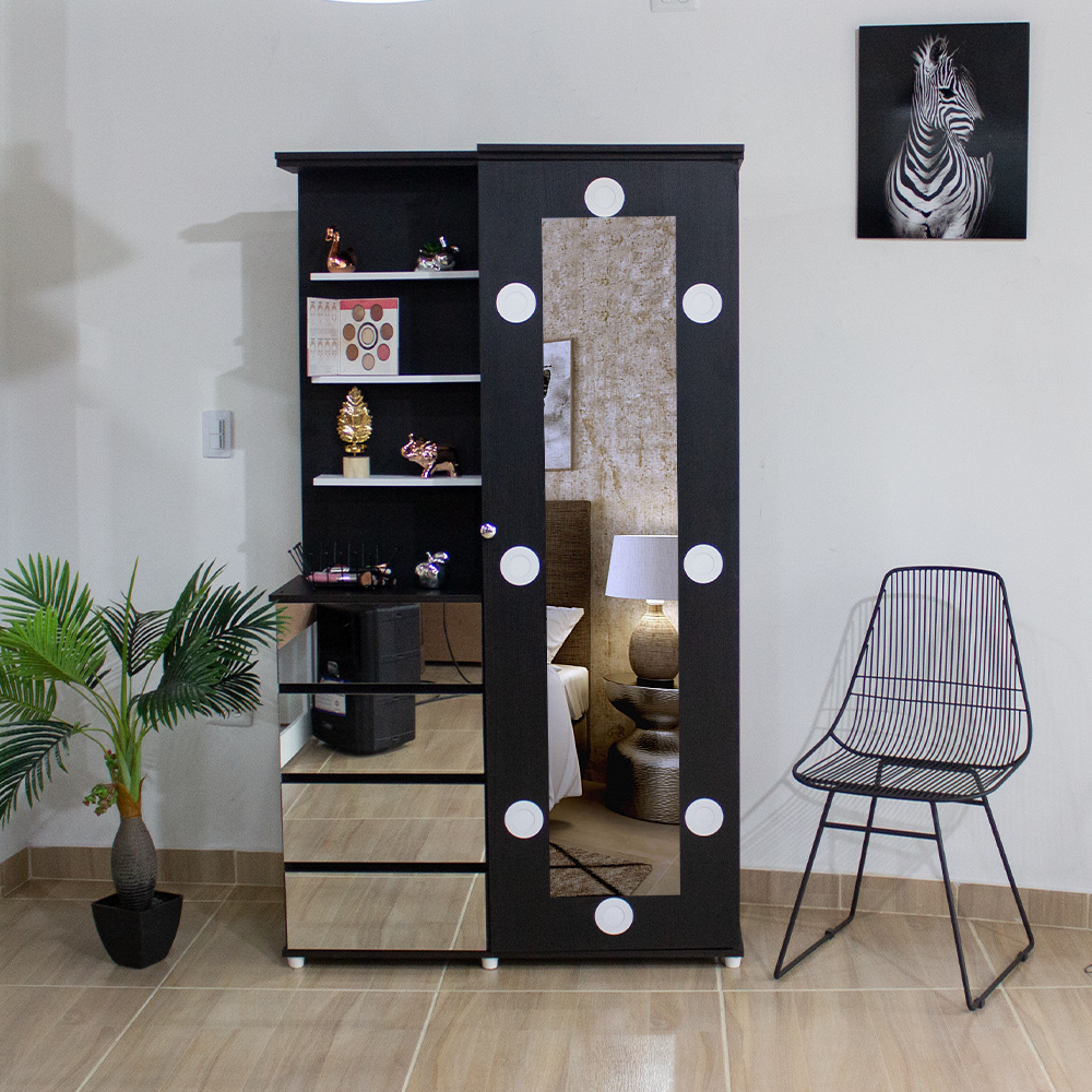 Cajonera ojos de buey cajones espejo Tkmobiliario Muebles y